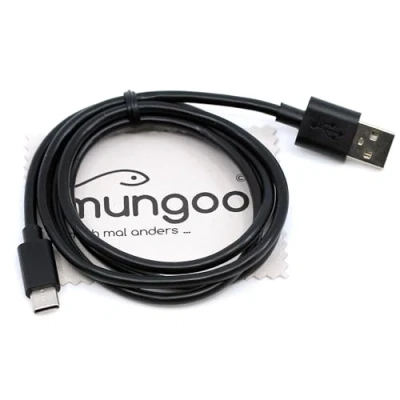 Abbildung von USB Datenkabel passend für Tigerbox Touch Ladekabel Daten Kabel mit mungoo Displayputztuch