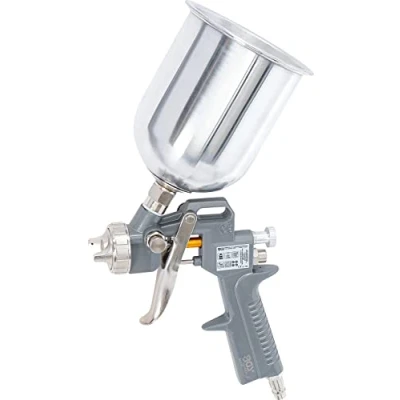 Abbildung von BGS 3206 Druckluft Farbsprühpistole 500 cm3 Universal Spritzkopf rund, breit, flach
