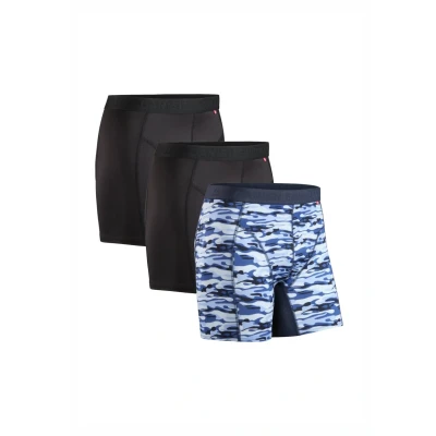 Abbildung von Danish Endurance 3 PACK Performance Boxershorts, Herren, Größe: Large, Blue