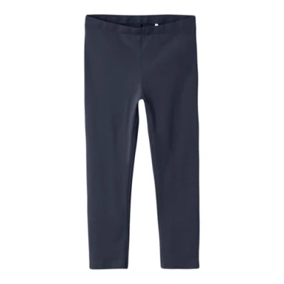 Abbildung von NAME IT Mädchen Nkfvivian Capri Ff Noos Leggings, Dark Sapphire, 146 EU