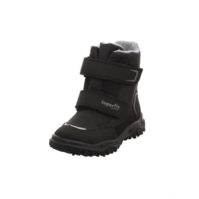 Abbildung von Superfit Husky Unisex Snowboot/Winterstiefel für Kinder, Größe: 26, Schwarz/hellgrau Schuhe