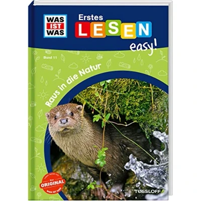 Abbildung von WAS IST Erstes Lesen easy! Band 11. Raus in die Natur / Erstlesebuch für Kinder ab der 1. Klasse Wissenwertes rund um heimische Tiere und mit extragroßer Schrift einfachen Sätzen