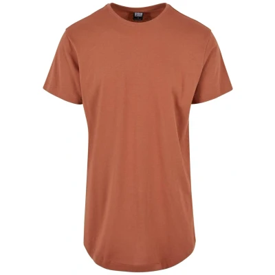 Abbildung von Urban Classics Shaped LONG DO NOT USE Tshirt basic, Herren, Größe: 3XL, Terracotta