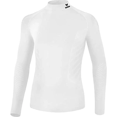 Abbildung von Erima Unisex Athletic Longsleeve 2.0 Turtleneck Funktionsunterwäsche, Weiß, M EU