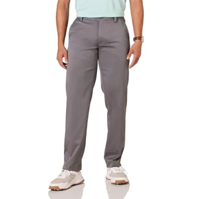 Abbildung von Amazon Essentials Herren Golf Stretchhose, Gerade Geschnitten, Grau, 42W / 34L