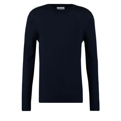 Abbildung von Lindbergh Oneck Strickpullover, Herren, Größe: Medium, Navy