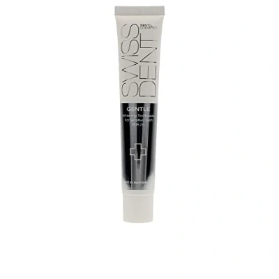 Abbildung von SWISSDENT GENTLE ZAHNCREME, 50 ml sanfte Whitening Zahnpasta für empfindliche Zähne, &amp; schonende Reinigung gesunde weiße Zähne