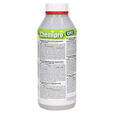 Abbildung von Chemipro® OXI 1 kg Multifunktionsreiniger für alle leicht beschmutzten Materialien und Flaschen