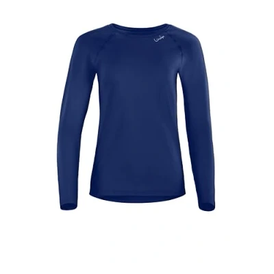 Abbildung von Winshape Damen Light and Soft Long Sleeve Top Aet118ls Yoga Shirt, Blau, M EU