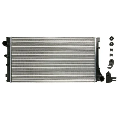 Abbildung von NRF 58237 Kühler, Motorkühlung Aluminium 580 322 23 Kühlrippen mechanisch gefügt FIAT: Panda II Hatchback