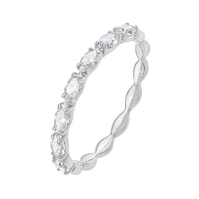 Abbildung von Swarovski Ring, Damen, Größe: 60, Silber
