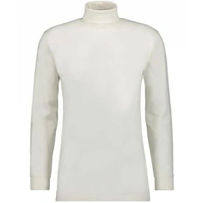 Abbildung von RAGMAN Herren Basic Rollkragenshirt Langarm 3XL, Ecru 008