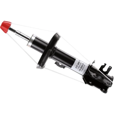Abbildung von SACHS 317 496 Stoßdämpfer rechts Gasdruck Zweirohr Federbein oben Stift OPEL: Corsa E Hatchback