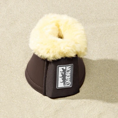 Abbildung von Eskadron Hufglocken Allround Lambskin Dunkelbraun XXL