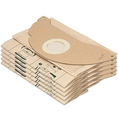 Abbildung von McFilter 20 Staubsaugerbeutel kompatibel mit Kärcher Staubsauger A2003, A2004, A2014 CarVac, A2024 PT, A2054 ME, A2064 A2704 Alternative zu KFI 222 für Mehrzwecksauger, Nass Trockensauger