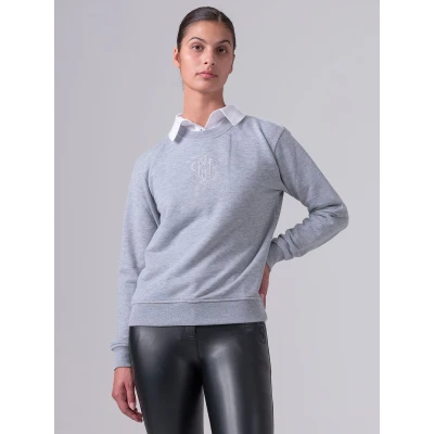 Abbildung von PS of Sweden Sweater Kayla Grau MelangeVerkauft von Agradi