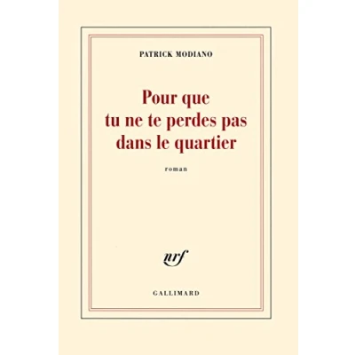 Abbildung von Pour que tu ne te perdes pas dans le quartier