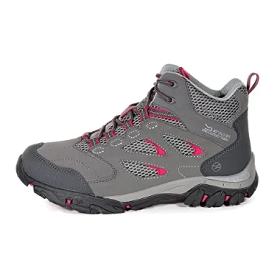 Abbildung von Regatta Damen Holcombe Iep Mid Wanderschuh, Steel/Vivaci, 39 EU