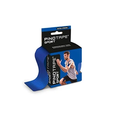 Abbildung von Pinotape Sport kinesiologisches Tape 5 cm x m besonders hautverträglich (Dunkelblau)