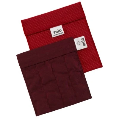 Abbildung von FRIO KLEINE Diabetiker Insulin Kühltasche 16 x 14½ cm in Rot für Insulinfläschchen oder patronen Kühlt mit kaltem Wasser I Keine Kühlakkus notwendig