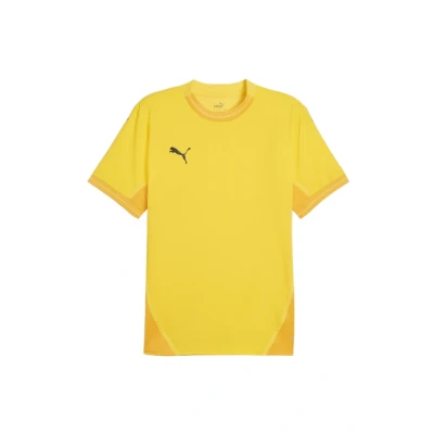 Abbildung von Puma Teamsport Sport Tshirt, Herren, Größe: Large, Gelbschwarzgelb