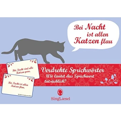 Abbildung von Verdrehte Sprichwörter. Das lustige Quiz Spiel für Senioren. Ideal als Gedächtnistraining, Aktivierung, Beschäftigung. Auch bei Demenz.