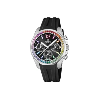 Abbildung von Festina Chronograph »Boyfriend Collection«, Armbanduhr, Quarzuhr, Damenuhr, Stoppfunktion