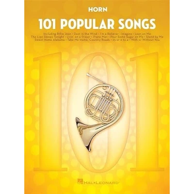 Abbildung von 101 Popular Songs Horn: Noten, Sammelband für Horn