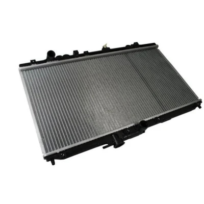 Abbildung von THERMOTEC D74002TT Kühler, Motorkühlung Aluminium, Kunststoff für Fahrzeuge mit/ohne Klimaanlage 350 667 22 Schaltgetriebe Kühlrippen gelötet