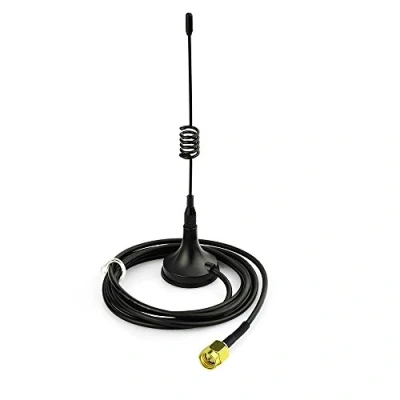 Abbildung von Eightwood 433 MHz Antenne 3dbi SMA Stecker mit Magnetic Base 3m 300cm 9.8ft Kabel für Wireless Homematic CCU3 CCU2 CC1101 Ham Radio MEHRWEG