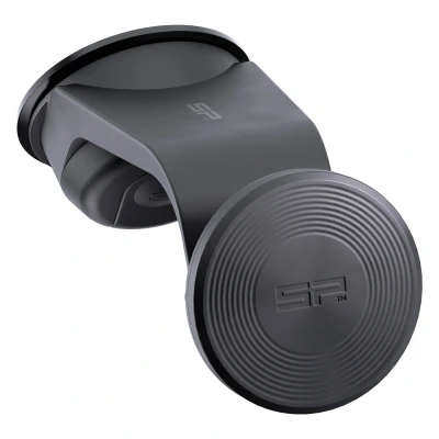 Abbildung von Charging Suction Mount SPC+ Handyhalterung fürs Auto mit Ladefunktion für SP Connect Hüllen Windschutzscheibe Universal Schwarz