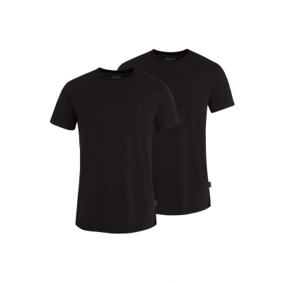 Abbildung von Jockey 2PACK Unterhemd/shirt, Herren, Größe: Medium, Black