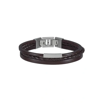 Abbildung von Fossil Vintage Casual Armband, Herren, Größe: One Size, Brown