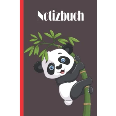Abbildung von Panda Notizbuch: Notizbuch, breites liniertes Notizbuch aus liniertem Papier für Schule, Studenten, Geschenk Kinder, Jungen, Mädchen, Teenager, Liebhaber