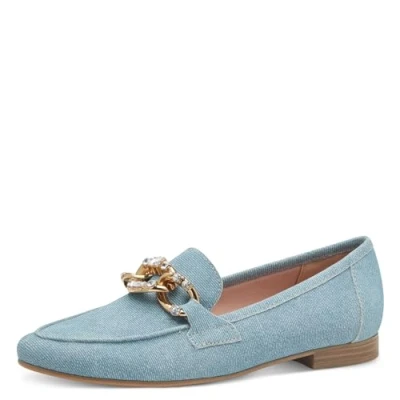Abbildung von MARCO TOZZI Damen 2 24215 42 Slipper, Lt Blue Jeans, 39 EU