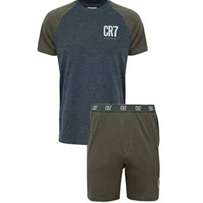 Abbildung von Cristiano Ronaldo CR7 Nachtwäsche Set, Herren, Größe: XXL, Olive