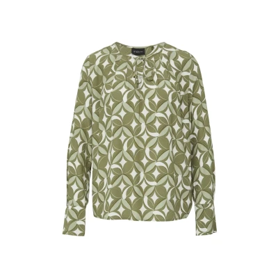 Abbildung von s.Oliver Black Label MIT Faltendetails Bluse, Damen, Größe: 34, Guacamole
