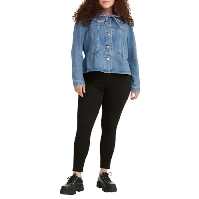 Abbildung von Levi&#039;s MILE HIGH Super Skinny Jeans Fit, Damen, Größe: 32x30, Black galaxy