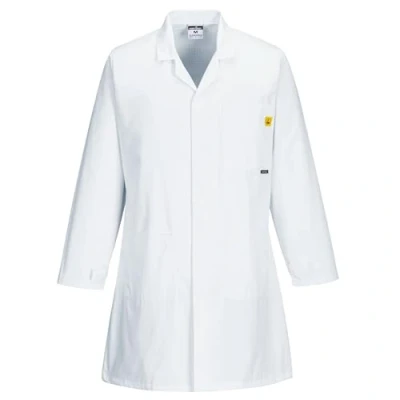 Abbildung von Anti Static Coat, colorWhite talla Medium