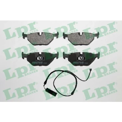 Abbildung von LPR 05P477 Bremsbelagsatz MERCEDES BENZ: C Class Saloon, E CLK Coupe, CHRYSLER: Crossfire Roadster, Coupe