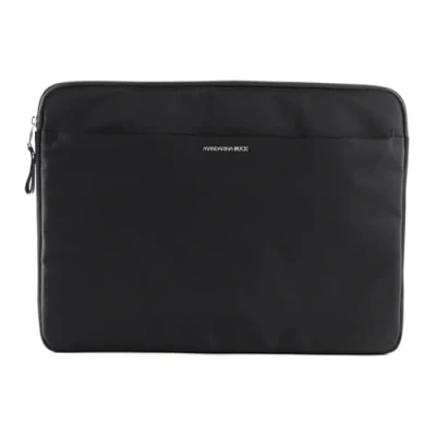 Abbildung von Mandarina Duck Herren Knie Schulranzen, Schwarz