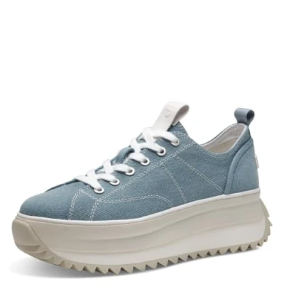 Abbildung von Tamaris Sneaker low, Damen, Größe: 38, Denim blue Schuhe