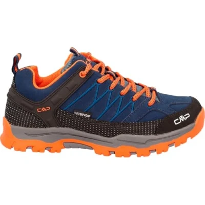 Abbildung von CMP Kids Rigel Low Trekking Shoes Wp Unisex Kinder Schuhe, B Blue Arancio, 36 EU