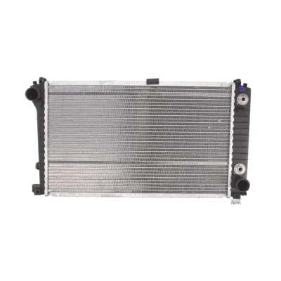 Abbildung von NRF EASY FIT 53877 Kühler, Motorkühlung Aluminium 551 326 42 mit Kolbenclip Kühlrippen gelötet BMW: 5 Saloon, 7