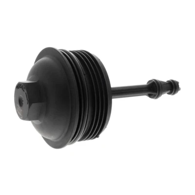 Abbildung von VAICO V10 5537 Deckel, Ölfiltergehäuse VOLKSWAGEN: Polo V Hatchback