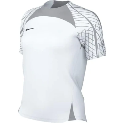 Abbildung von Nike Performance Drifit Strike 23 Trainings Sport Tshirt, Damen, Größe: Medium, White wolf grey black