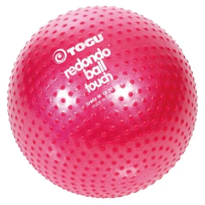 Abbildung von TOGU 493200 Redondo Ball Touch 26 cm Gymnastikball Pilatesball, rubinrot ,