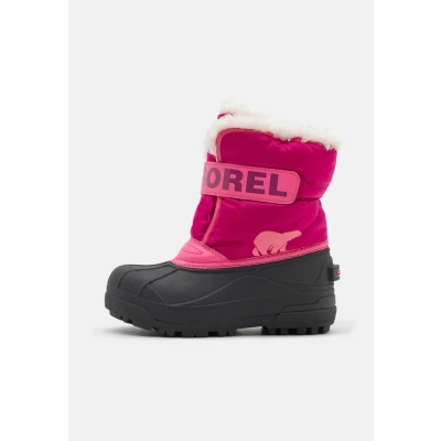 Abbildung von Sorel KIDS SNOW COMMANDER Schneestiefel für Unisex Baby, Rot (Tropic Pink x Deep Blush) Children, 28 EU