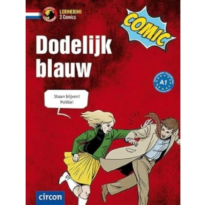 Abbildung von Dodelijk blauw: Niederländisch A1 (Compact Lernkrimi Comics)
