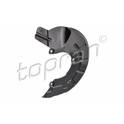 Abbildung von TOPRAN 116 445 Ankerblech Vorderachse links SKODA: Fabia 1 Combi, 2, I Hatchback, VOLKSWAGEN: Polo IV V Hatchback